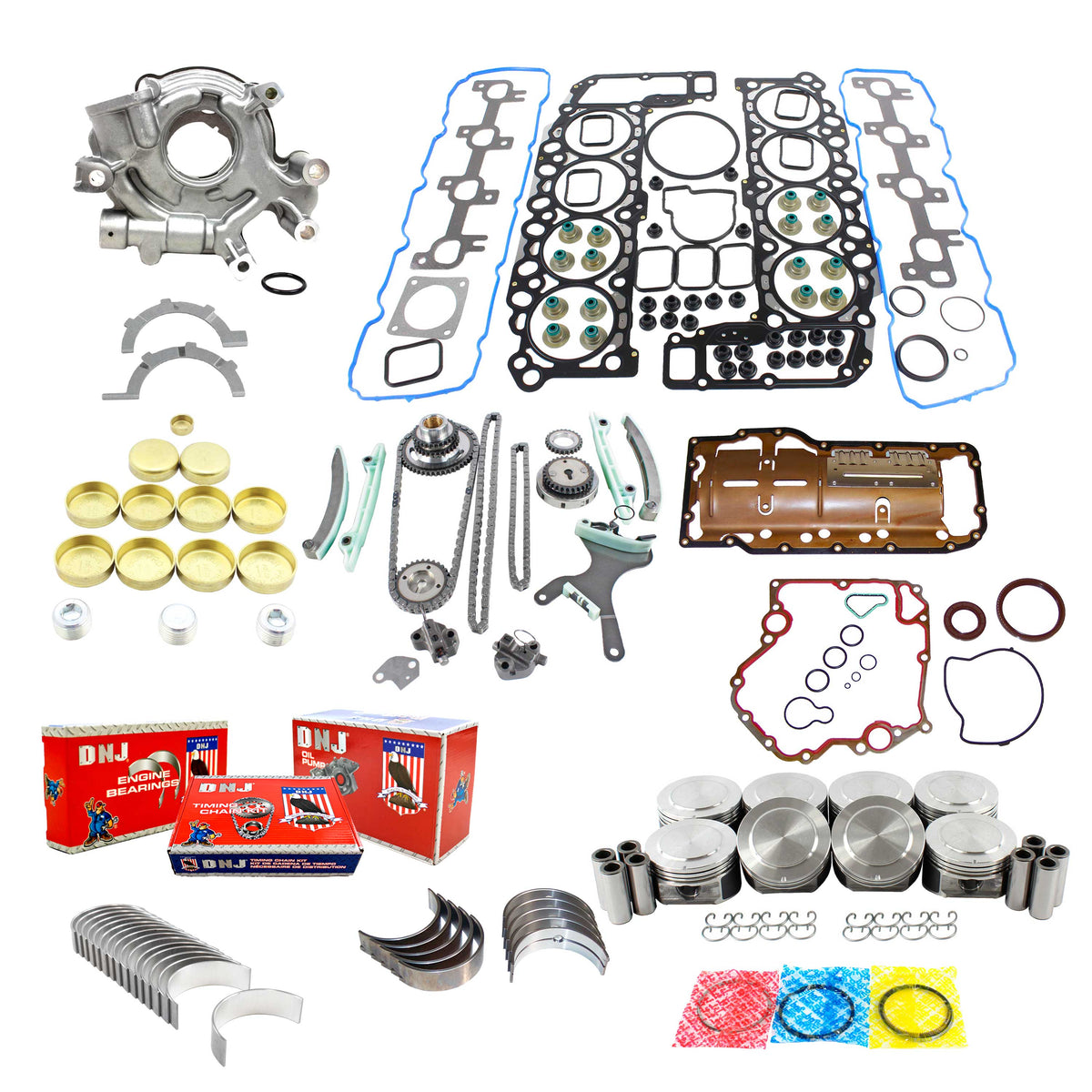 Engine Jain Kit Engine Rebuild Kit — DNJ ENGINE COMPONENTS, INC.