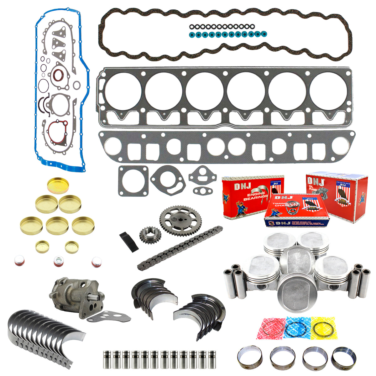 Engine Jain Kit Engine Rebuild Kit — DNJ ENGINE COMPONENTS, INC.