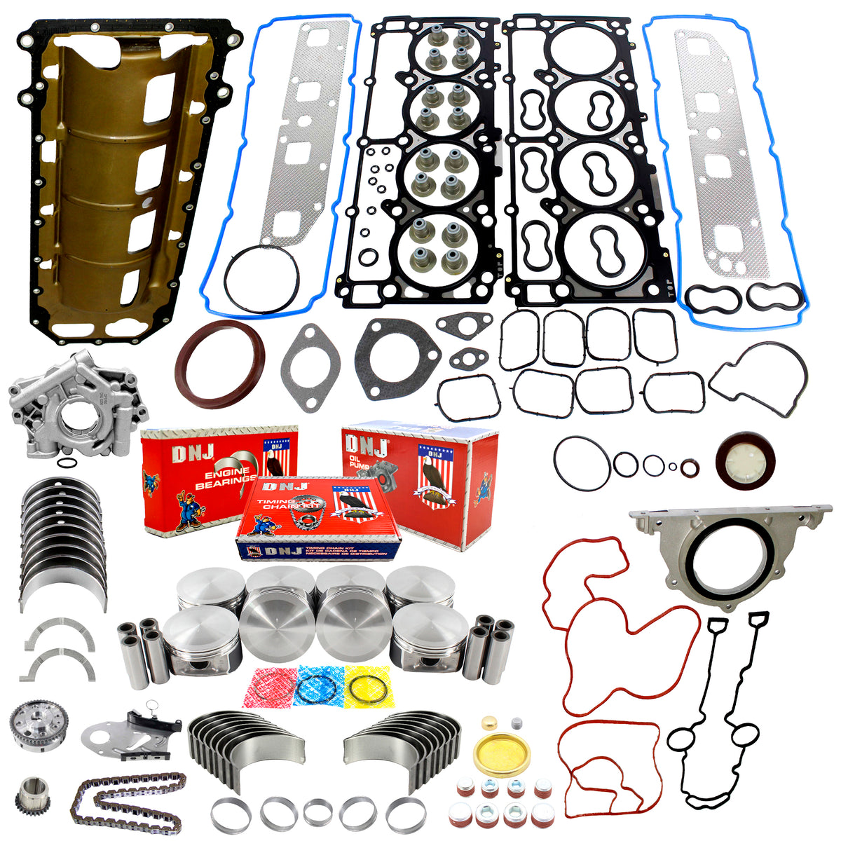 Engine Jain Kit Engine Rebuild Kit — DNJ ENGINE COMPONENTS, INC.