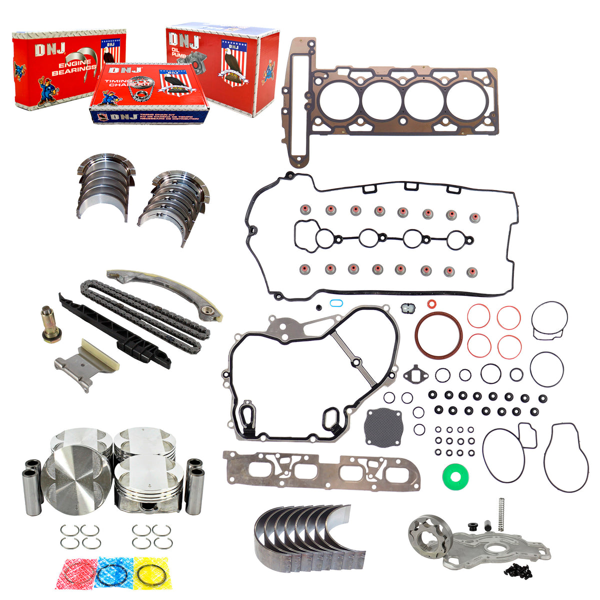 Engine Jain Kit Engine Rebuild Kit — DNJ ENGINE COMPONENTS, INC.
