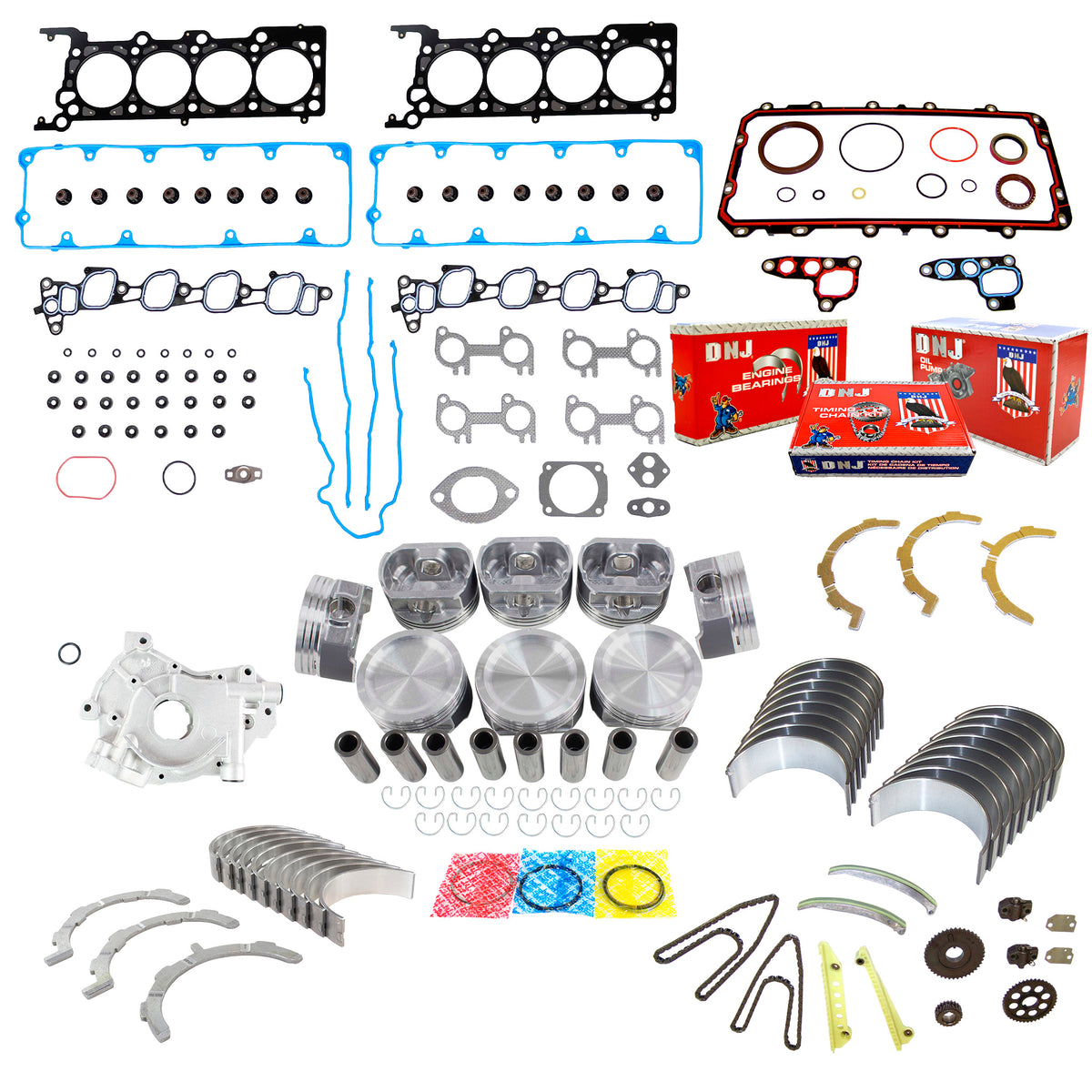Engine Resurfacing Kit Engine Rebuild Kit — DNJ ENGINE COMPONENTS, INC.