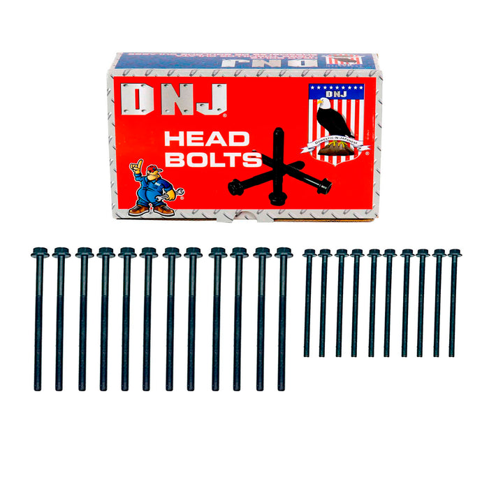 dnj cylinder head bolt set 2015-2017 ford transit-150,transit-250,transit-350 l5 3.2l hbk4322