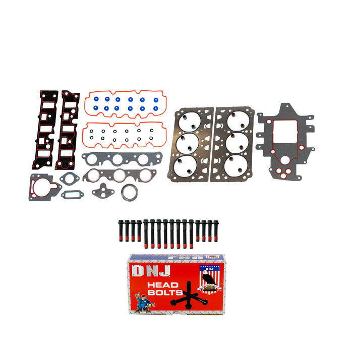 Cylinder Head Gasket Set w/ Head Bolts