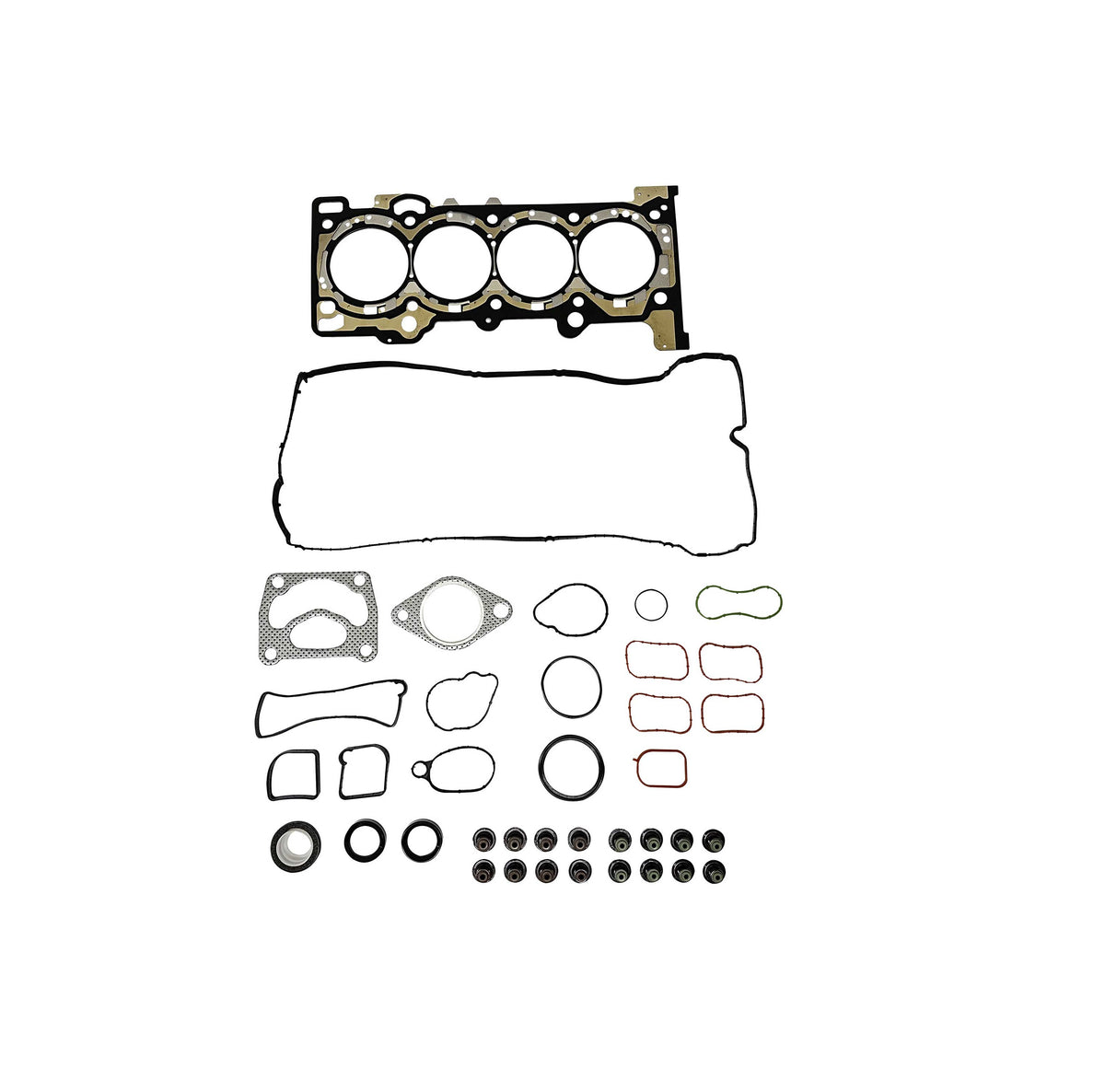 DNJ Engine Head Gasket Set HGS4203 - Fits 1975-1987 Ford/Lincoln/Mercury 5.8L V8 (Windsor), 1 Year Warranty