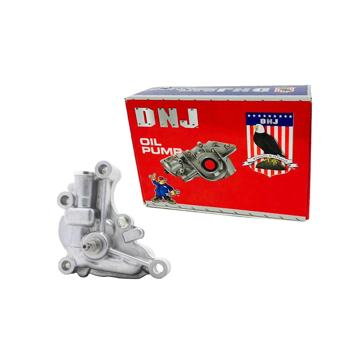DNJ Engine Components Oil Pump OP4120 - High Performance Replacement, 100% Tested, Meets OE Standards