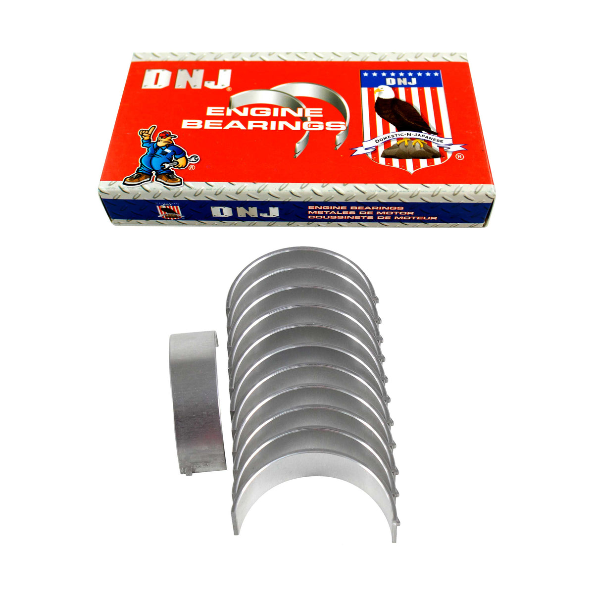 BING CN DN　9′3″ Connecting Rod Bearing Set (Oversizes Available) — DNJ ENGINE