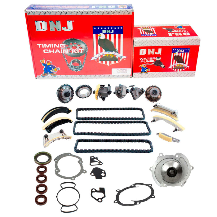 Timing Chain Kit with Water Pump and Timing Cover Gasket Set 2006-2017 Buick,Cadillac,Chevrolet,GMC,Pontiac,Saab,Saturn,Suzuki 2.8L-3.6L