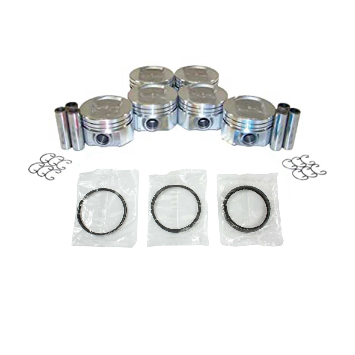 Piston Set w/ Rings — DNJ ENGINE COMPONENTS, INC.