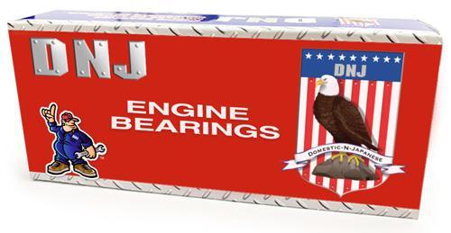 dnj connecting rod bearing set 2003-2010 dodge viper,ram 1500,viper v10 8.3l,8.4l rb1183