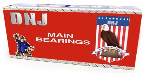 dnj crankshaft main bearing set 1966-1989 buick,chevrolet,gmc bel air,biscayne,c10 panel l6 4.1l,4.8l mb4520