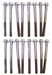dnj cylinder head bolt set 1991-1997 chevrolet,oldsmobile,pontiac lumina,cutlass supreme,grand prix v6 3.4l hbk3112
