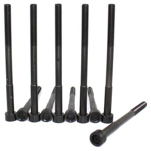 dnj cylinder head bolt set 1998-2008 chevrolet,pontiac,toyota prizm,corolla,prizm l4 1.8l hbk943