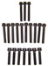 dnj cylinder head bolt set 1999-2002 volkswagen eurovan,golf,jetta v6 2.8l hbk819