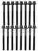 dnj cylinder head bolt set 2007-2017 infiniti,nissan g35,350z,ex35 v6 3.5l,3.7l hbk662