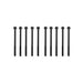 dnj cylinder head bolt set 2008-2017 mitsubishi lancer,lancer,outlander l4 2.0l,2.4l hbk176