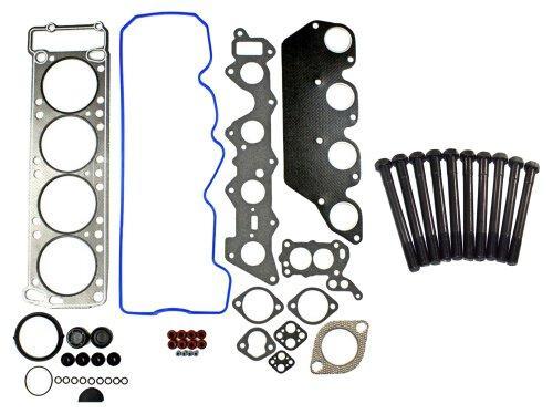 dnj cylinder head gasket set 1981-1989 chrysler,dodge,mitsubishi aries,challenger,reliant l4 2.6l hgb101