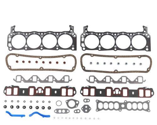 dnj cylinder head gasket set 1986-1990 ford,lincoln,mercury ltd,mustang,thunderbird v8 5.0l hgs4104