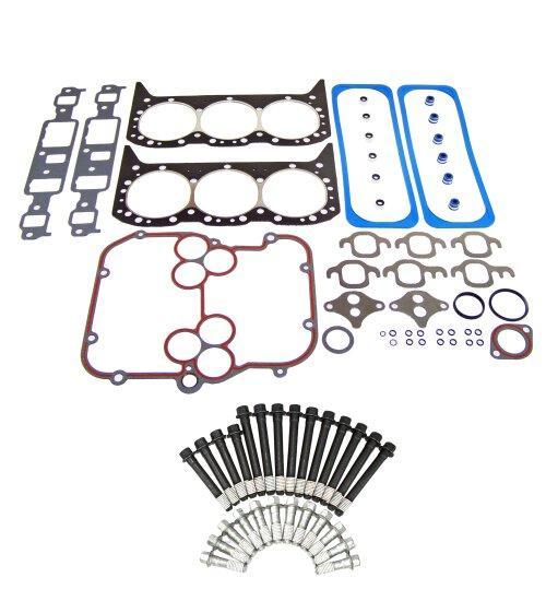 dnj cylinder head gasket set 1992-1993 chevrolet,gmc,oldsmobile astro,s10 blazer,jimmy v6 4.3l hgb3188