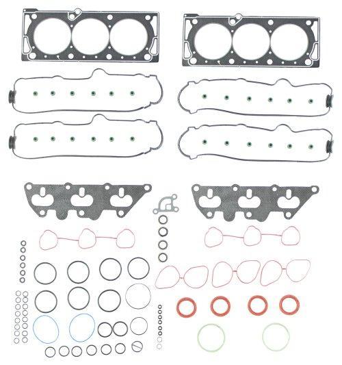 dnj cylinder head gasket set 1995-1998 cadillac,saab 9000,9000,catera v6 3.0l hgs3106