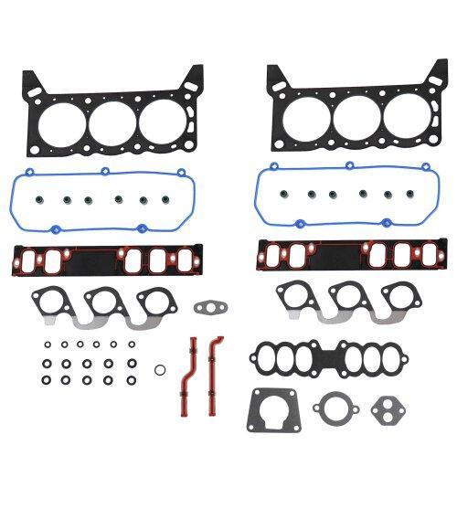 dnj cylinder head gasket set 1996-1996 ford,mercury mustang,thunderbird,cougar v6 3.8l hgs4159