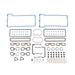 dnj cylinder head gasket set 1996-1998 bmw 740il,840ci,540i v8 4.4l hgs865