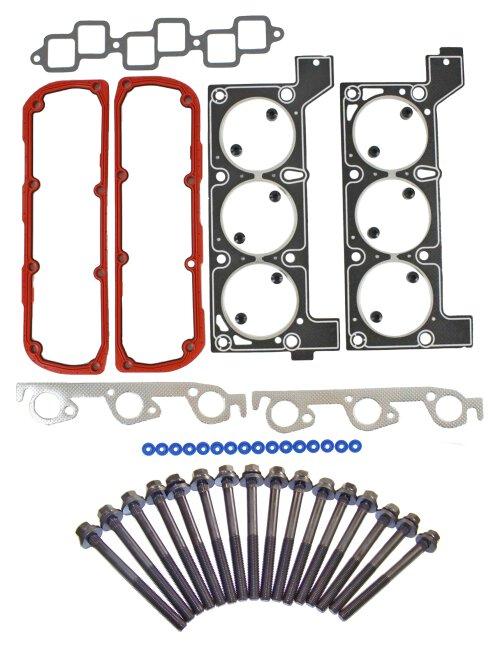 dnj cylinder head gasket set 1998-2000 chrysler,dodge,plymouth town & country,caravan,grand caravan v6 3.8l hgb1108