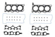 dnj cylinder head gasket set 1999-2005 chevrolet,suzuki grand vitara,grand vitara,tracker v6 2.5l hgs523