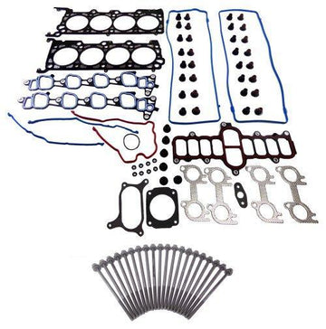 dnj cylinder head gasket set 2001-2002 ford e-150 econoline,e-150 econoline club wagon,expedition v8 4.6l hgb4169