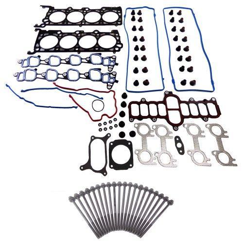 dnj cylinder head gasket set 2001-2002 ford e-150 econoline,e-150 econoline club wagon,expedition v8 4.6l hgb4169