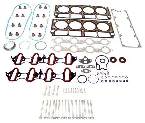 dnj cylinder head gasket set 2002-2003 cadillac,chevrolet,gmc escalade,escalade,avalanche 1500 v8 4.8l,5.3l hgb3166