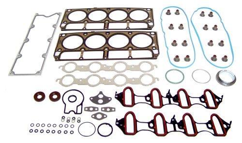 dnj cylinder head gasket set 2002-2003 cadillac,chevrolet,gmc escalade,escalade,avalanche 1500 v8 4.8l,5.3l hgs3166