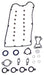 dnj cylinder head gasket set 2003-2005 mitsubishi lancer,lancer,lancer l4 2.0l hgs160