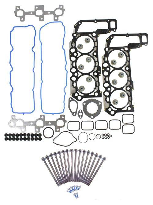 dnj cylinder head gasket set 2005-2012 dodge,jeep,mitsubishi dakota,durango,ram 1500 v6 3.7l hgb1106