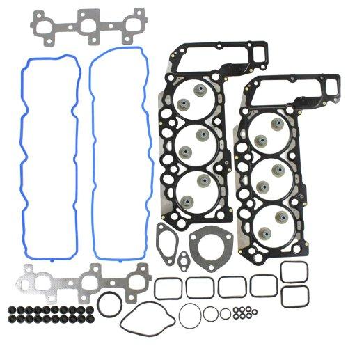 dnj cylinder head gasket set 2005-2012 dodge,jeep,mitsubishi dakota,durango,ram 1500 v6 3.7l hgs1106