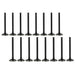 dnj exhaust / intake valve kit 1970-1995 am general,buick,cadillac bel air,biscayne,brookwood v8 5.7l,6.6l vk163125