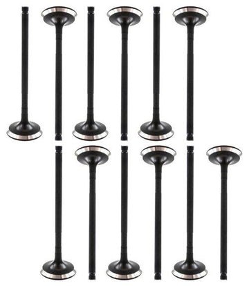 dnj exhaust / intake valve kit 1982-1988 toyota celica,celica,cressida l6 2.8l vk12941