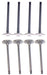 dnj exhaust / intake valve kit 1985-1989 chevrolet,geo,isuzu spectrum,i-mark,spectrum l4 1.5l vk8303