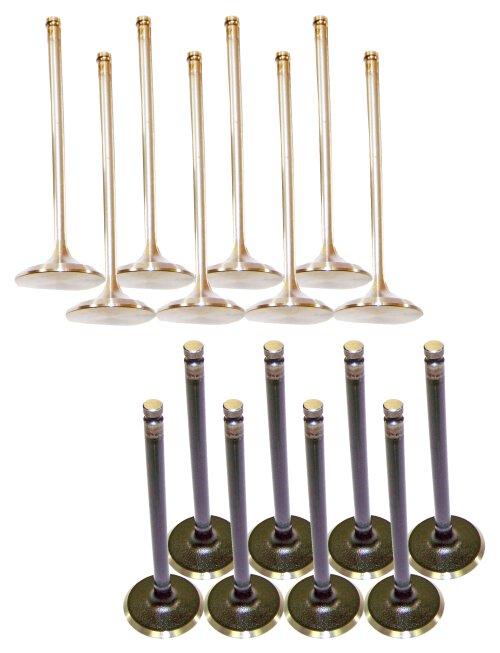 dnj exhaust / intake valve kit 1987-1995 buick,chevrolet,oldsmobile calais,skylark,cutlass calais l4 2.3l vk163132
