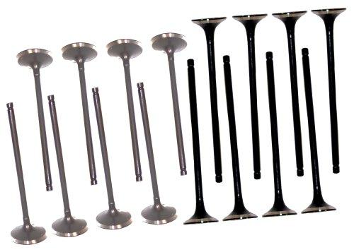 dnj exhaust / intake valve kit 1992-2005 honda civic,civic,civic del sol l4 1.6l,1.7l vk16295