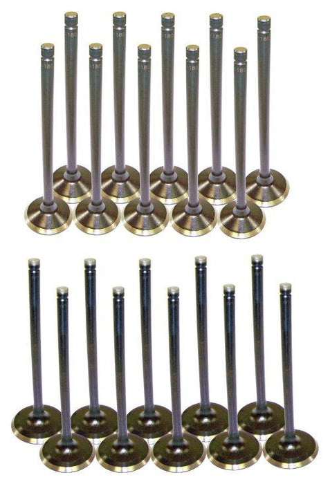 dnj exhaust / intake valve kit 1994-2003 dodge ram 2500,ram 3500,ram 2500 v10 8.0l vk201180