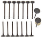 dnj exhaust / intake valve kit 1994-2003 ford f-250,f-350,f59 v8 7.3l vk164200