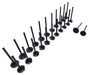 dnj exhaust / intake valve kit 1998-2004 acura,honda,isuzu slx,passport,amigo v6 3.2l,3.5l vk24353