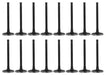 dnj exhaust / intake valve kit 1999-2001 mazda protege,protege,protege l4 1.6l vk16434