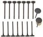dnj exhaust / intake valve kit 2003-2005 kia rio,rio,rio l4 1.6l vk16429