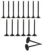 dnj exhaust / intake valve kit 2003-2011 chevrolet,saab,saturn 9-3,9-3,9-3 l4 2.0l vk16313