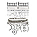 dnj gasket set 1976-1980 buick,chevrolet,gmc camaro,el camino,laguna v8 5.0l fgk3187
