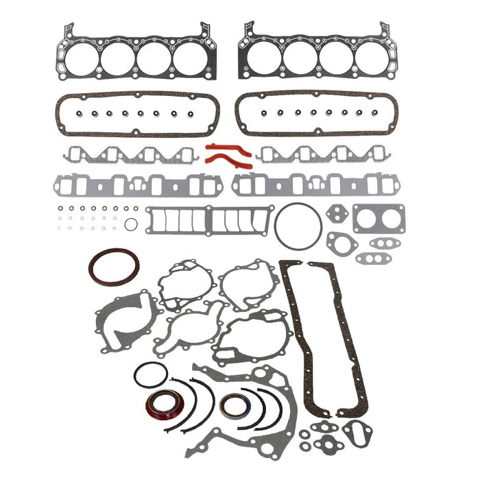 dnj gasket set 1987-1989 ford bronco,e-150 econoline,e-150 econoline club wagon v8 5.0l fgk4201