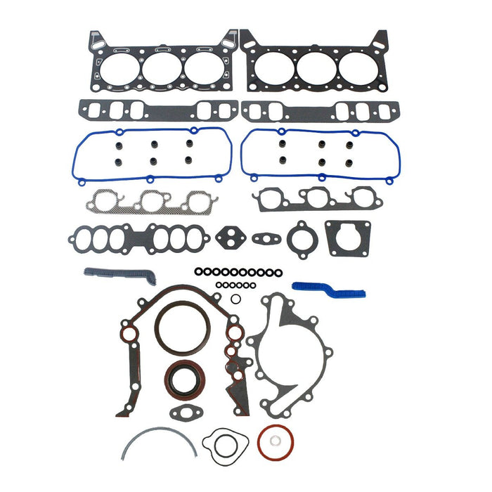 dnj gasket set 1989-1993 ford,lincoln,mercury taurus,continental,sable v6 3.8l fgk4133