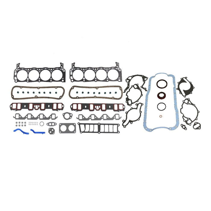 dnj gasket set 1990-1996 ford bronco,e-150 econoline,e-150 econoline club wagon v8 5.0l fgk4113