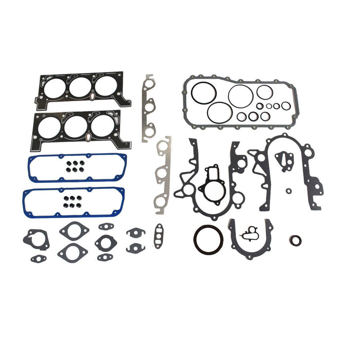 dnj gasket set 1990-2000 chrysler,dodge,eagle dynasty,imperial,new yorker v6 3.3l fgk1135